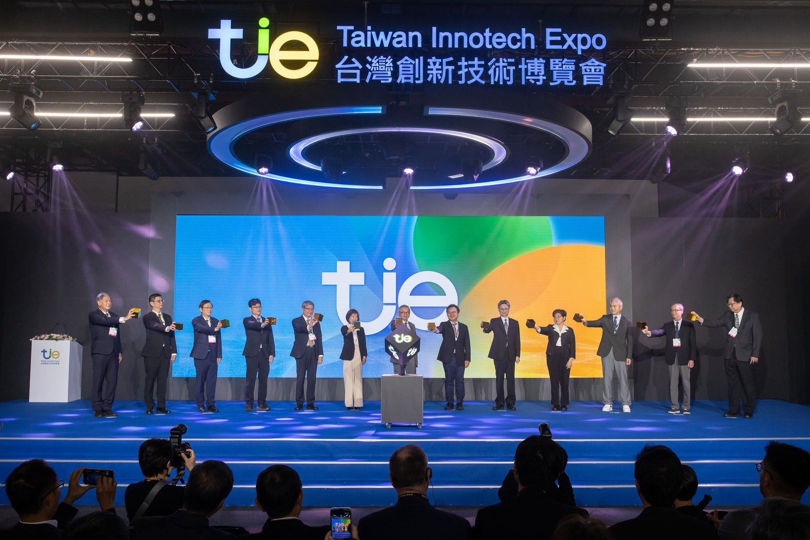 2026台灣創新技術博覽會（TIE）盛大開幕。本屆展會以「AI 賦能創新 永續邁向未來」為策展主軸。